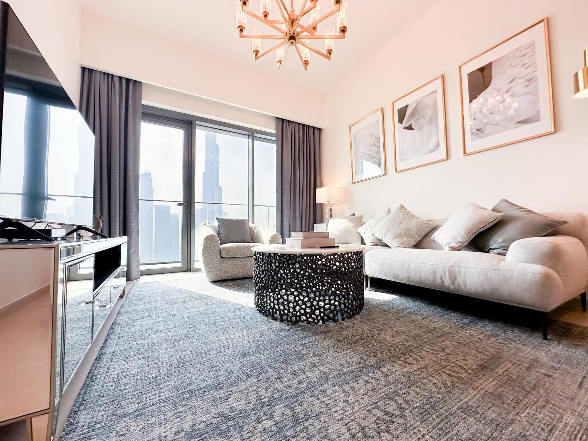 Apartment Breathtaking Burj View, Sky High Luxury 2br By 2nd Dubai