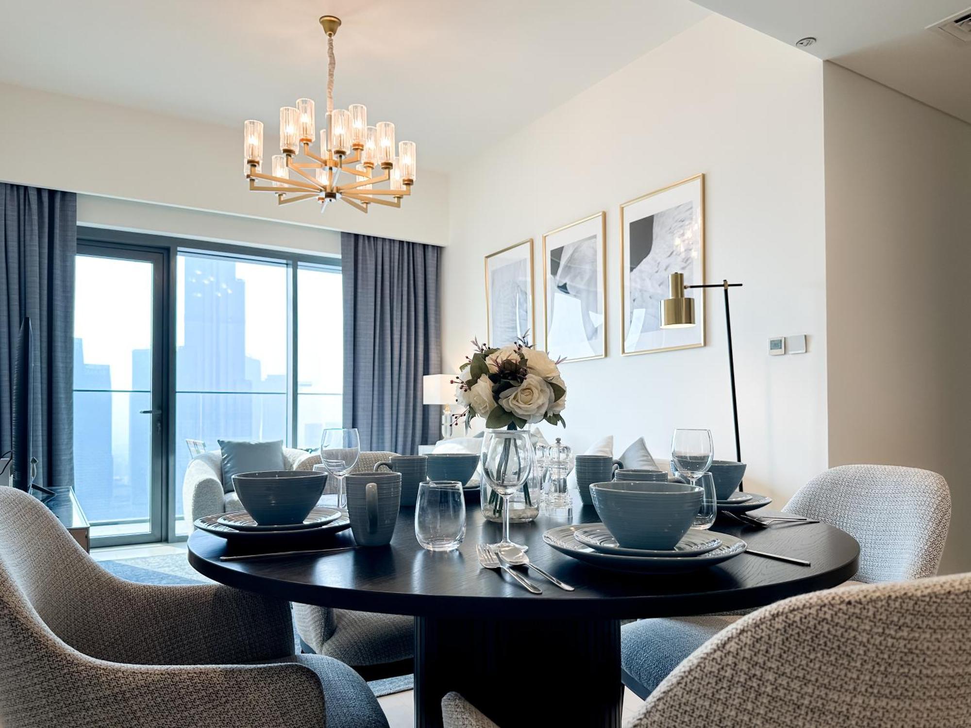 Breathtaking Burj View, Sky High Luxury 2br By 2nd *
