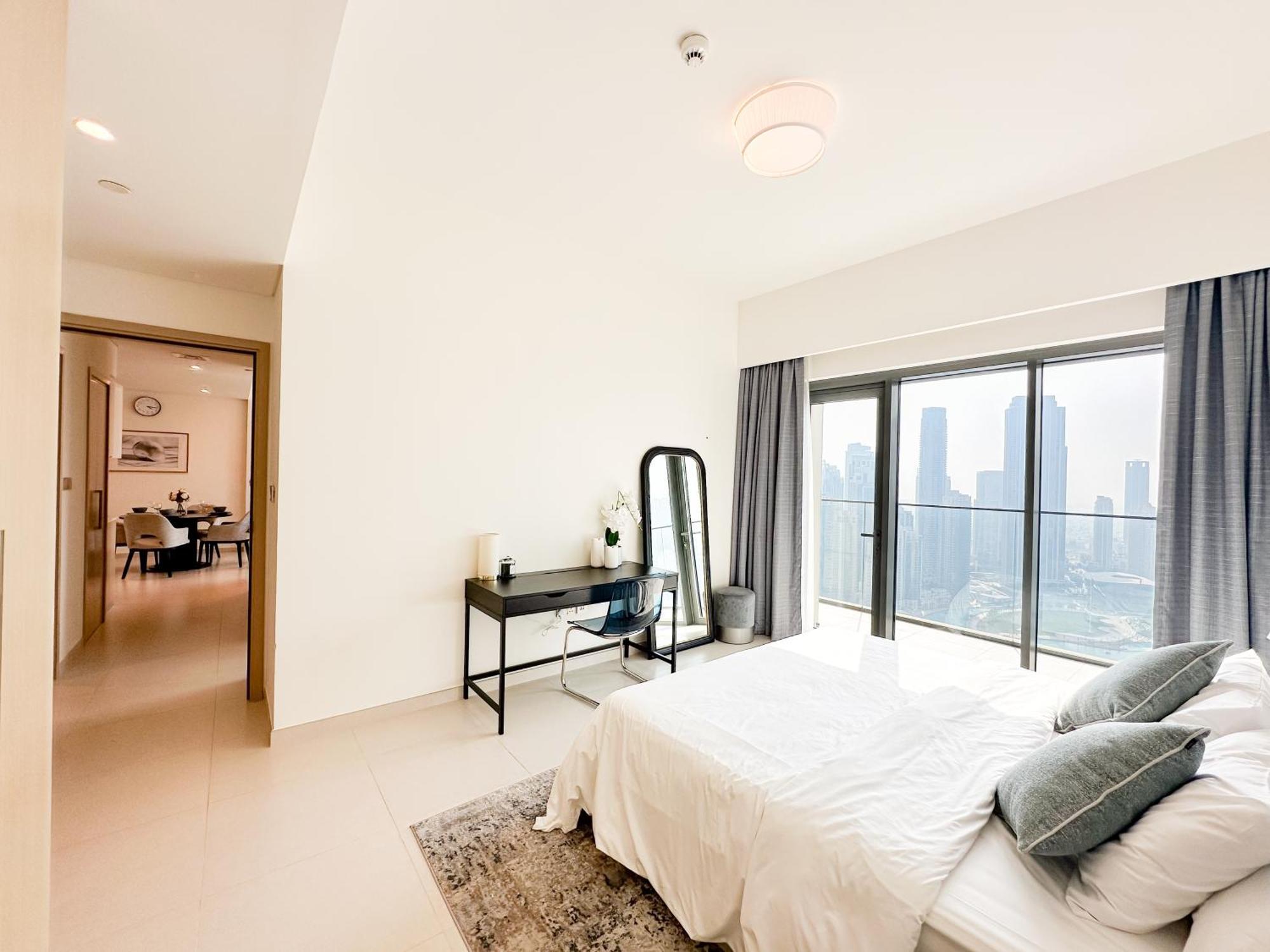 Breathtaking Burj View, Sky High Luxury 2br By 2nd * Dubai