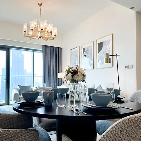Breathtaking Burj View, Sky High Luxury 2Br Apartment By 2Nd Best Home Dubai Exterior photo