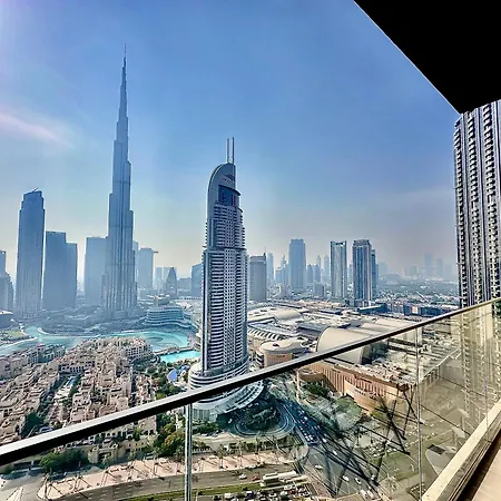 Breathtaking Burj View, Sky High Luxury 2Br Apartment By 2Nd Best Home Dubai Exterior photo